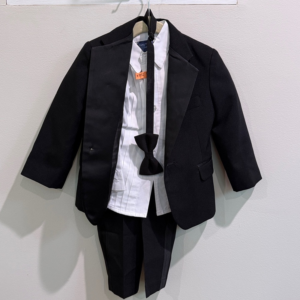 Nautica Black Kids Blazer Set